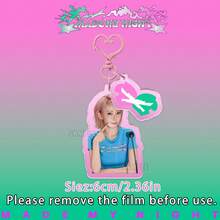 Hasbro LE SSERAFIM Keychain, Sakura, Kazuha, Hong Eunchae, Kim Chaewon, Kpop Fans Merch Goods, Made My Night Keychain, Bag Charm, Collectible, Car Accessory, Birthday Gift - A - View 9