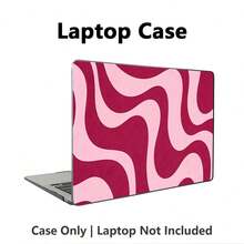 1pc Protective Case, Rose Red & Pink Dual-Color Abstract Fluid UV Printed Pattern, Laptop Protective Sleeve, Minimalist Lightweight Durable Protective Case Suitable For 13-Inch Neo Laptop Protective Case A3404 Model/ Air Pro 13.3 13.6 14.2 15.3 16.2 Inch/ Matebook D14/D16 - View 6