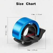 1/2pcs 2.2cm Handlebar Diameter Extra Loud Invisible Bicycle Bell - Vibrant, Durable Aluminum Alloy, Modern Design, Suitable For Mountain Bikes And Road Bikes - Essential Cycling Safety Accessory, Bicycle Accessory - Multicolor - View 10