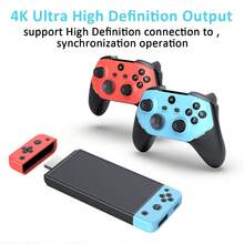 1 Set Retro Game Console, Built-In 20,000 Games, 30+ Emulators, Dual Game Controllers, 2-Player Retro Game Console, Plug And Play TV Game Console, Classic Video Games, Arcade Game Console With RGB Lights And 3D Joystick - View 5