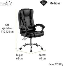 Office Chair - Black - View 5
