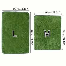 1pc Washable Dog Grass Pad - Reusable, Pet Training Artificial Turf With Non-Slip Backing. Easy To Clean Mat, Suitable For Indoor/Outdoor Use. Grass Blade Length: Approx. 2 Cm. - Multicolor - View 13