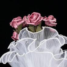 1 Pack/5 Packs Wave Gauze Flower Wrapping Mesh Pleated Gauze Net - Multiple Styles - View 6