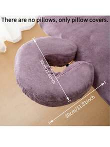 1pc Massage Chair Pillowcase And Massage Table Neck Cover, Suitable For Massage Bed Pillowcase, Home SPA, Home Massage Bedding - Multicolor - View 5