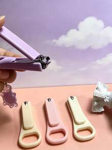 Mini Turtle Pendant, Small Flower Pendant, Nail Clippers, Stainless Steel Sharp Nail And Toenail Clippers, Straight Blade Manicure And Pedicure Tools, Practical Home Manicure And Nail Care Tools - Multiple Styles - View 7