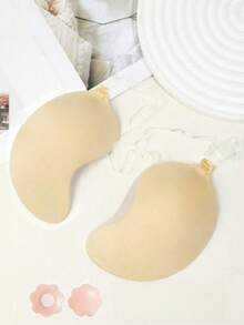 4/2/1 Pack PLUS SIZE Invisible Halter-Neck Bra,Women's Backless And Strapless Lingerie. Cleavage Bra Lift Novelty Bras Features A Strapless, Backless. Breathable, All Seasons. - Multicolor - View 2