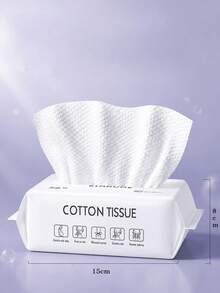 1/5 Packs Disposable Thickened Face Towel Pull-Out Design Soft And Tear-Resistant Strong Water Absorption Beauty Makeup Remover Towel - White - View 8