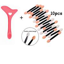 1 Set Silicone Eyeliner Tool Multi-Function Makeup Assistant + Eyeshadow Brush Reusable Eyelash Holder Tool, Suitable For Eye Makeup, Nose Contour Brush Guide Beauty Tool, Professional Makeup Template Assistant, Suitable For Beginners, Unisex, Home Or Salon Use, Makeup Tool Accessories, Vanity Accessories, Accessories, Gifts, Pink, Gifts For Women, Vanity Accessories, Makeup Accessories, Gifts For Women - Multicolor - View 16