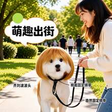 Wig Hewan Peliharaan Baru, Wig Bob Lurus dengan Poni, Aksesori Kepala Cosplay Lucu untuk Kucing & Anjing, Aksesoris Kostum Hewan Peliharaan yang Menggemaskan - MultiWarna - View 9
