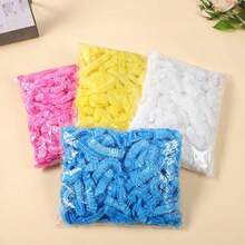 Hair Care Disposable Shower Cap Individually Packaged 50 Pieces - Pink - View 6