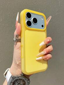 Matte Skin-Friendly Jelly Soft Phone Case Compatible With Iphone 17 Pro Max 17 Pro 17 16 15 14 13 Ultra-Thin Liquid Silicone Shockproof Protective Back Cover - Sunflower - View 1