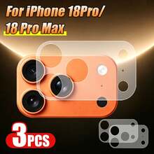 XINHONGYU 3片裝 9H 奈米霧面鏡頭底座保護膜，相容於 Phone DUO/18 Pro Max/Phone 18 Pro/Phone 17 Pro Max/Pro/Air/17 系列，防指紋/防眩光/防刮，精準切割，無氣泡，易安裝，相容手機殼，支持無線充電，防黃變，高清晰透明，耐用極簡相機保護 - 無色 - 查看 13