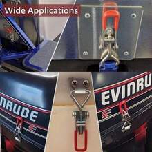 2 X Over Centre Fastener Latch Catch SMALL Lockable Truck Trailer Body Clamp UK - A - View 5