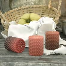 2pcs Premium 3D Foam Candle Silicone Molds - Suitable For DIY Handmade Spherical Resin Crafts, Easy Release, Durable Design, Perfect For Home Decor And Handmade Candles, Candle Molds - Foam - View 10
