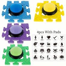 ENSSU Dog Voice Recording Button, Pet Communication Training Buzzer, Teach Dogs To Talk, Battery-Free, Gift, Promotional Item, Celebration Gift - Multicolor - View 33