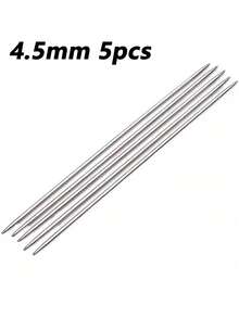 5pcs 20CM Stainless Steel Double-Ended Straight Knitting Needles 2-5MM Suitable For Sweater Knitting Projects - Multi-color - View 12