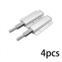 1/4/8pcs Push-To-Open Magnetic Cabinet Door Pop-Out Spring, Single/Double Head Multi-Specification Black/White/Beige Multi-Color Options, ABS Thickened Material Strong Magnetic Adsorption, One-Press Open No Handle Required, Cabinet/Wardrobe Door Invisible Opening Hardware Accessories - Push-to-open Cabinet Door Spring - View 9