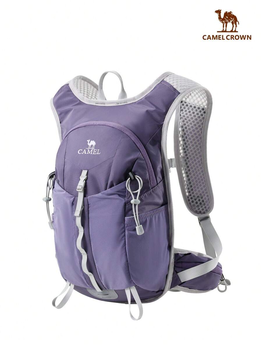 CAMEL CROWN Casual Sports Backpack Outdoor Cycling Hiking Climbing Lightweight Travel Backpack - Mineral Purple - View 1