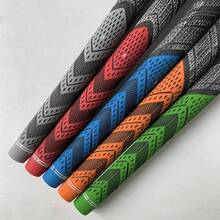 10pcs Golf Grip Rubber Iron & Wood Club Universal Grips - Multicolor - View 2