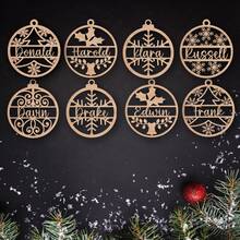 C-wooden Christmas Ornaments B
