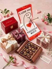 Multilingual Love Gift Box - Romantic Keepsake, Suitable For "I Love You" Anniversary, Valentine's Day And Birthday - Creative Message Box, Perfect For Boyfriend, Girlfriend And Couples - one-size - View 3