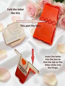 Multilingual Love Gift Box - Romantic Keepsake, Suitable For "I Love You" Anniversary, Valentine's Day And Birthday - Creative Message Box, Perfect For Boyfriend, Girlfriend And Couples - one-size - View 6
