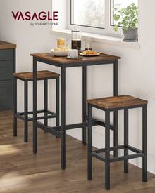 Dining Table & Chair Sets - Brown - View 2