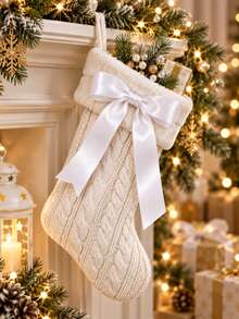 1 Roll 25 Yards Multi-Size White Christmas Solid Color Single-Sided Polyester Satin Ribbon, Gift Box Packaging Ribbon, Candy Box, Cake Box, Flower Decoration Ribbon, DIY Decoration Ribbon, Wedding, Party, Christmas Decoration Ribbon - White - View 4