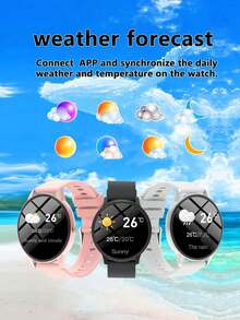 Best Gift Smart Watch For Men And Women, Exquisite Full-Circle Dial, 10mm Ultra-Thin Watch Body, Multiple Sports Modes, Fast Dialing And Replying To Messages, Exquisite Appearance And Colorful Match, Music And Photo Control, Sedentary Reminder - View 3