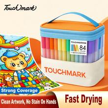 24/36/48/60/84 Colors Direct Liquid Automatic Ink Control Acrylic Markers, Rich Colors, Felt Tip (Soft Tip) Design, Flexible Brush Strokes, Suitable For Outlining Lines And Large Area Filling, Applicable To Canvas, Stone, Wood, Glass, Ceramic, Fabric And Other Materials For DIY Creation, Christmas Gift, Birthday Gift - Multicolor - View 4