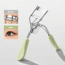 Miniso Fresh Eye Beauty Eyelash Curler With Soft Silicone Pad, Wide Arc Eyelash Curling Tool, Create Natural Long-Lasting Curled Lashes, Comfortable Non-Scratch Handle Makeup Accessory - White - View 12