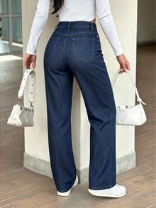 Women Jeans - Blue - View 3