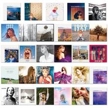 Hasbro 54pcs Taylor Album Cover Stickers, Waterproof Decorative Stickers For Tumblers, Perfect Gift For Friends On Halloween And Christmas, Best Gift For Fan Girls - A - View 2