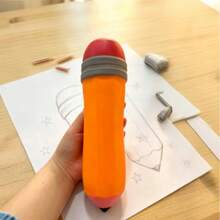 1pc New Oversized Realistic Pencil Rocket Popsicle Squishy Slow Rebound Stress Relief Toy Venting Toy [Random Style & Color] - Multicolor - View 9