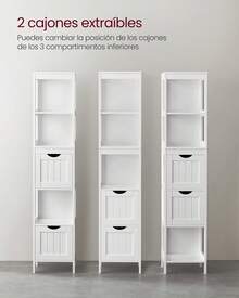 Storage Cabinets - White - View 3
