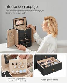 Watch Boxes & Organizers - Black - View 6