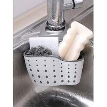 1/3PCS Adjustable Sink Tray, Cleaning Sponge - Multi-Functional Kitchen Storage Rack, Suitable For Sponges And Cleaning Supplies - Multicolor - View 3