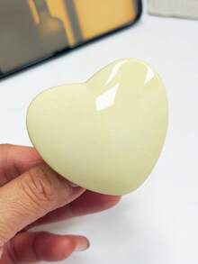 1pc INS Heart-Shaped Phone Stand, Desktop Foldable Portable Airbag Phone Holder, Compatible With Android & Apple 11 Pro Max/12 Pro Max/13 Pro Max/14 Pro Max/15 Pro Max/16 Pro Max/17 Pro Max/18 Pro Max - Multicolor - View 13