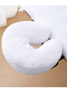 1pc Massage Chair Pillowcase And Massage Table Neck Cover, Suitable For Massage Bed Pillowcase, Home SPA, Home Massage Bedding - Multicolor - View 3