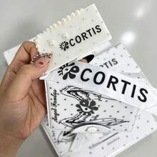 سلسلة مفاتيح K-Pop CORTI/S مع شريط عاكس، قلادة دعم الحفلات الموسيقية، هدية عيد الميلاد والهالوين للأصدقاء، مجموعة تذكارية، إكسسوار حقيبة - متعدد الألوان - مشاهدة 5