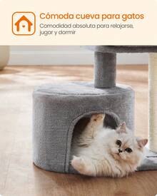 Cat Trees & Condos - Light Grey - View 8