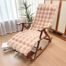 New Soft Faux Rabbit Fur Bubble Plush Seat Cushion, Chair Pad, Stool Pad, Square Pad. Thick Non-Slip Bottom, Super Comfortable Warm Plush Chair Pad, Backrest Pad, Etc. - 1PC - View 16