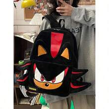 Hasbro Sonic The Hedgehog Plush Backpack, Cute Cartoon Character School Bag, 3D Ear Design Travel & Daily Backpack, Gift For Boys And Girls - Multi-color - View 7