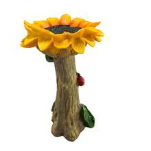 Sunflower Craft Garden Decor Sunflower Bird Water Dispenser Outdoor Ornament - A - View 7