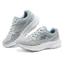 Skechers Women's GO RUN Series Mesh Non-Slip Cushioned Entry-Level Stable Running Shoes - Grey - View 5