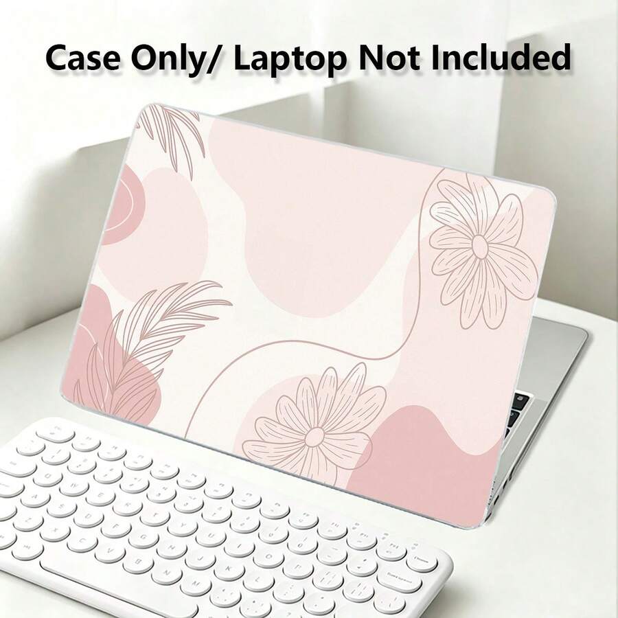 1pc Protective Case, Daisy UV Printed Pattern, Laptop Protective Cover, Minimalist Lightweight Durable Protective Case Suitable For 13-Inch Neo Laptop Protective Case A3404 Model/ Air Pro 13.3 13.6 14.2 15.3 16.2 Inch/ Matebook D14/D16 - View 1