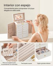 Watch Boxes & Organizers - White - View 6