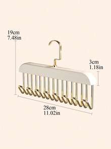 1/2 Móc treo đa năng, Giá để đồ áo ngực & áo ba lỗ, Giá phơi đồ không hư hại, Mùa xuân, Tối giản, Áo mùa hè - trắng - Xem 6