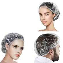 Hair Care Disposable Shower Cap Individually Packaged 50 Pieces - Pink - View 8