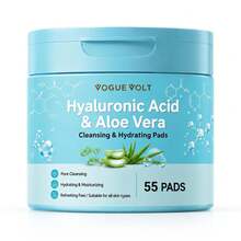 Hyaluronic Acid Cleansing & Moisturizing Cotton Pads, Pore/Exfoliation Cleansing & Moisturizing & Nourishing, Refreshing Feeling, Suitable For All Skin Types - Flip-Top Pack - View 8
